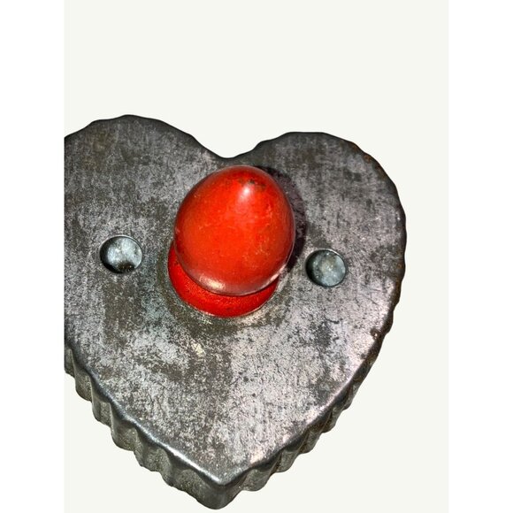 Vintage Metal & Wood Cookie Cutter Set With Fun Shapes - Picture 4 of 15